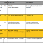 ikasketa edo azteretak