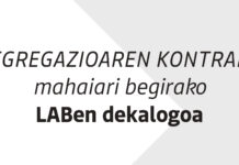 Segregazioa: LABen dekalogoa