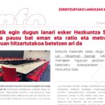 EAEko zerbitzuetako langileak: LABetik egin dugun lanari esker Hezkuntza Sailak atzera pausu bat eman eta ratio eta metrajeen inguruan hitzartutakoa betetzen ari da