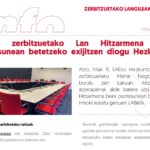 EAEko zerbitzuetako langileak: Lan Hitzarmena bere osotasunean betetzeko exijitzen diogu Hezkuntza Sailari