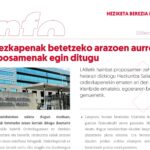 EAEko Heziketa Berezia: Ordezkapenak betetzeko arazoen aurrean proposamenak egin ditugu