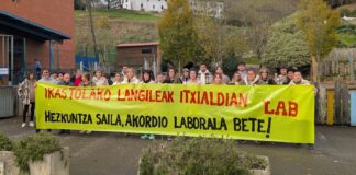LABek deituta, ikastoletako langileek itxialdiak egin dituzte
