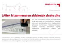EAEko Irakasleak: LABek hitzarmenaren aldaketak sinatu ditu