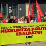 LABek ez du parte hartuko bihar egingo den segregazio mahaiaren bileran Jaurlaritzak Hezkuntza Legearen aldekotasuna inposatu nahi baitigu