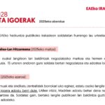 EAEko Irakasleak: 2025-2028 Soldata igoerak