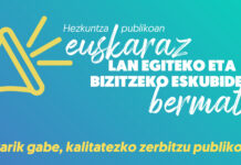 Hezkuntza publikoan euskaraz lan egiteko eta bizitzeko eskubidea bermatu