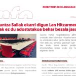 EAEko zerbitzuetako langileak: Hezkuntza Sailak ekarri digun Lan Hitzarmenaren testuak ez du adostutakoa behar bezala jasotzen