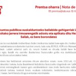 EAEko Irakasleak: Hezkuntza publikoa euskalduntzeko baliabide gehigarriak LABek erakutsitako jarrera irmoarengatik adostu eta aplikatu ditu Hezkuntza Sailak, ez bere borondatez