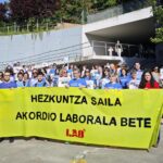 Araba, Bizkai eta Gipuzkoako ikastoletako hamar langiletik zortzik bat egin dute gaurko lanuztearekin