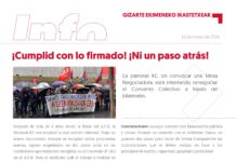 Centros de enseñanza de Iniciativa Social: ¡Cumplid lo firmado! ¡Ni un paso atrás!