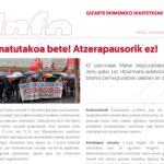 Gizarte Ekimeneko Ikastetxeak: Sinatutakoa bete! Atzerapausorik ez!