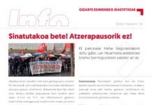 Gizarte Ekimeneko Ikastetxeak: Sinatutakoa bete! Atzerapausorik ez!