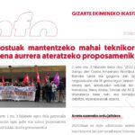Gizarte Ekimeneko Ikastetxeak: Ez lanpostuak mantentzeko mahai teknikorik, ezta hitzarmena aurrera ateratzeko proposamenik ere!