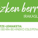 Azken Berriak: Lekualdatze-lehiaketa (LAL)