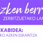 Azken Berriak: Ordezkabidea