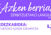 Azken Berriak: Ordezkabidea