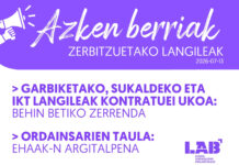 Azken Berriak: Renuncia a contratos y tabla de salarios actualizada
