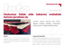 EAEko Irakasleak: Hezkuntza Sailak alde bakarrez erabakiak hartzen jarraitzen du