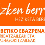 Azken Berriak: Transkribatzailea – Material-egokitzailea kategoriarako: zerrendetan onartutako hautagaiak