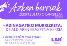 Azken Berriak: Reducción por edad. Nueva resolución